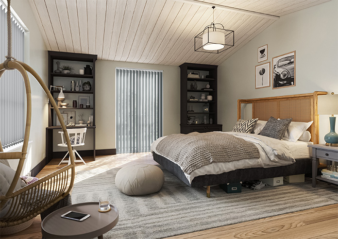 Trinity (FR Blackout), Cosmic Grey - Vertical Blind - Image 7